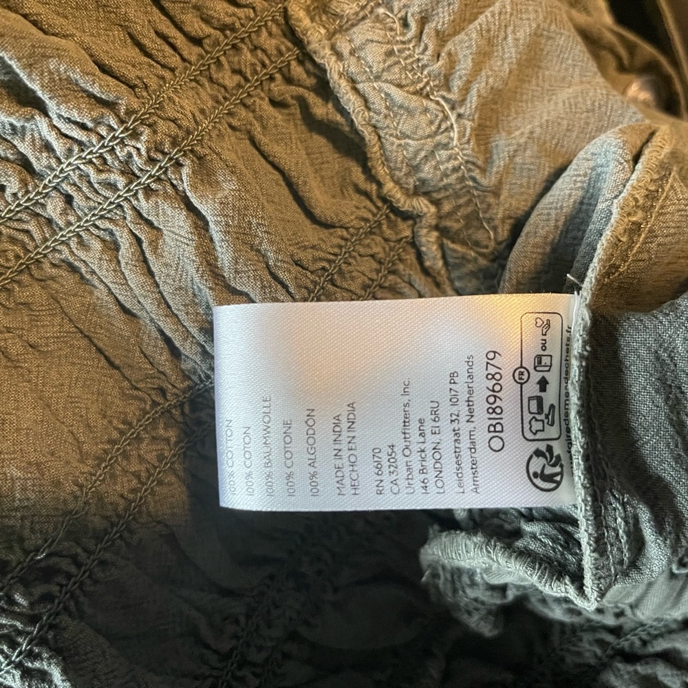 Free People Women's Olive Green Jumpsuit - Picture 13 of 13